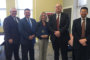 Cathy O'Keeffe receiving FBI award for work to prevent human trafficking